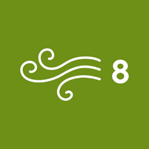 8 Combinazioni aria/temperatura