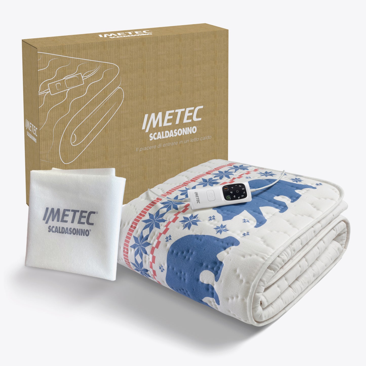 Adapto Antibakterielle Baumwolle Bärmotiv Einzelbett