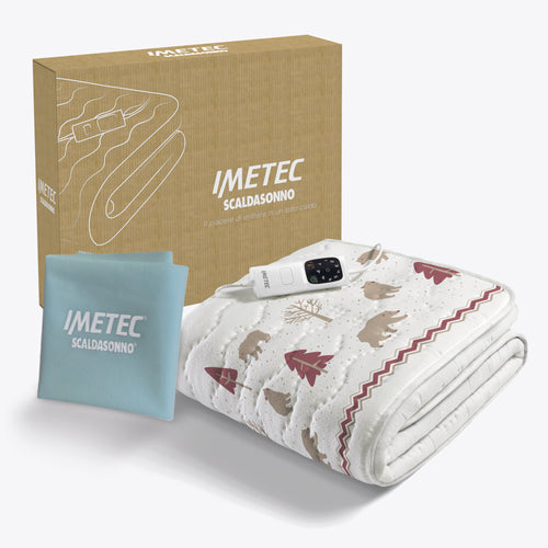 Adapto Coton Ours et Arbres Lit 1 place