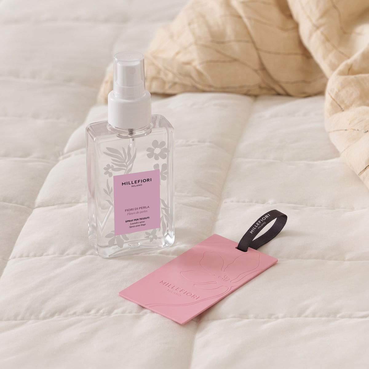 Kit Regalo Scaldasonno Maxi Adapto matrimoniale + Millefiori Milano Fiori di Perla