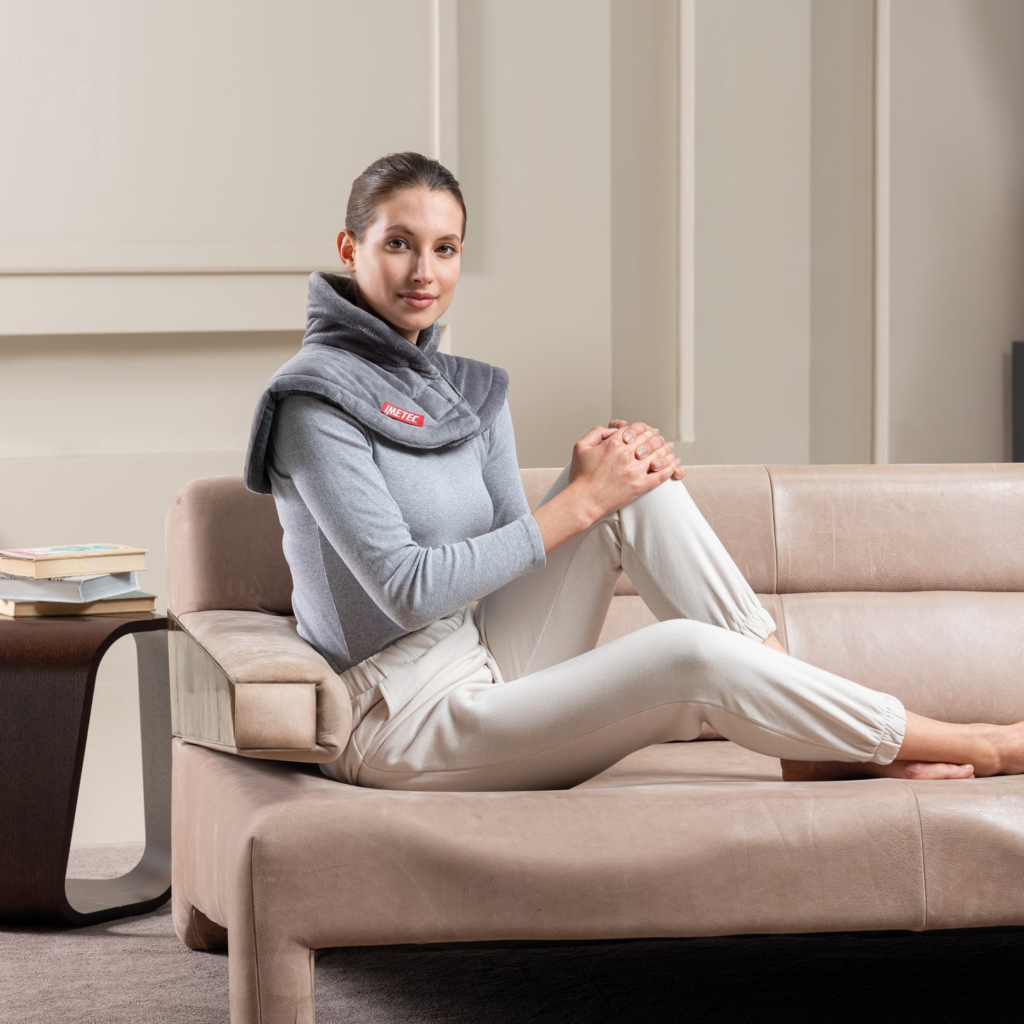 Kit CaldoPlaid® Adapto Grand Luxe e Termoforo Intellisense Cervical