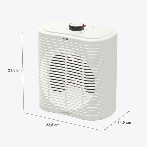 Kit Scaldasonno® Adapto Cotone Antibatterico Orsi Singolo e Termoventilatore Compact Air