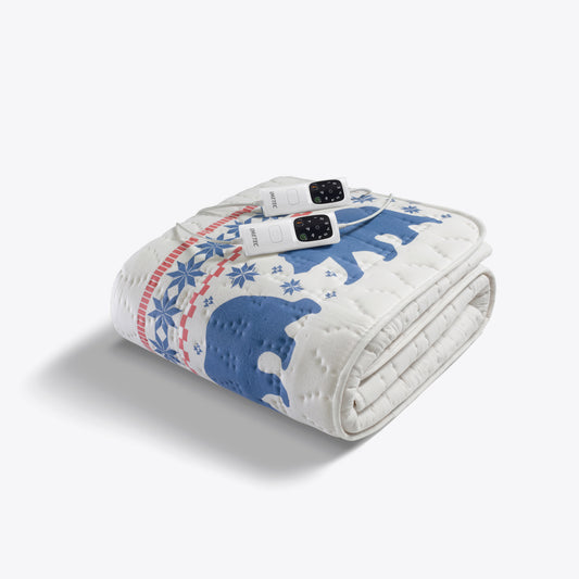Adapto Antibakterielle Baumwolle Bärmotiv Doppelbett