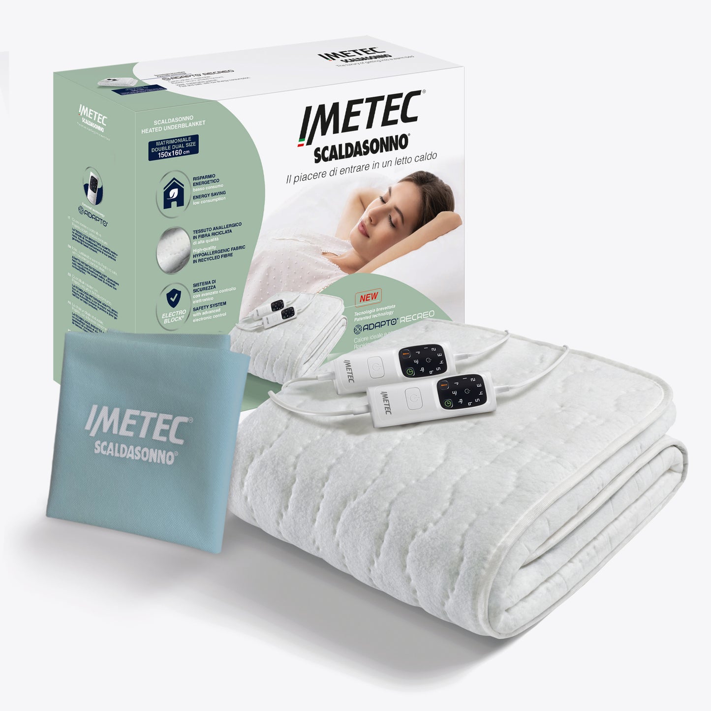 Adapto recreo hypoallergenes, Recyceltes doppelbett