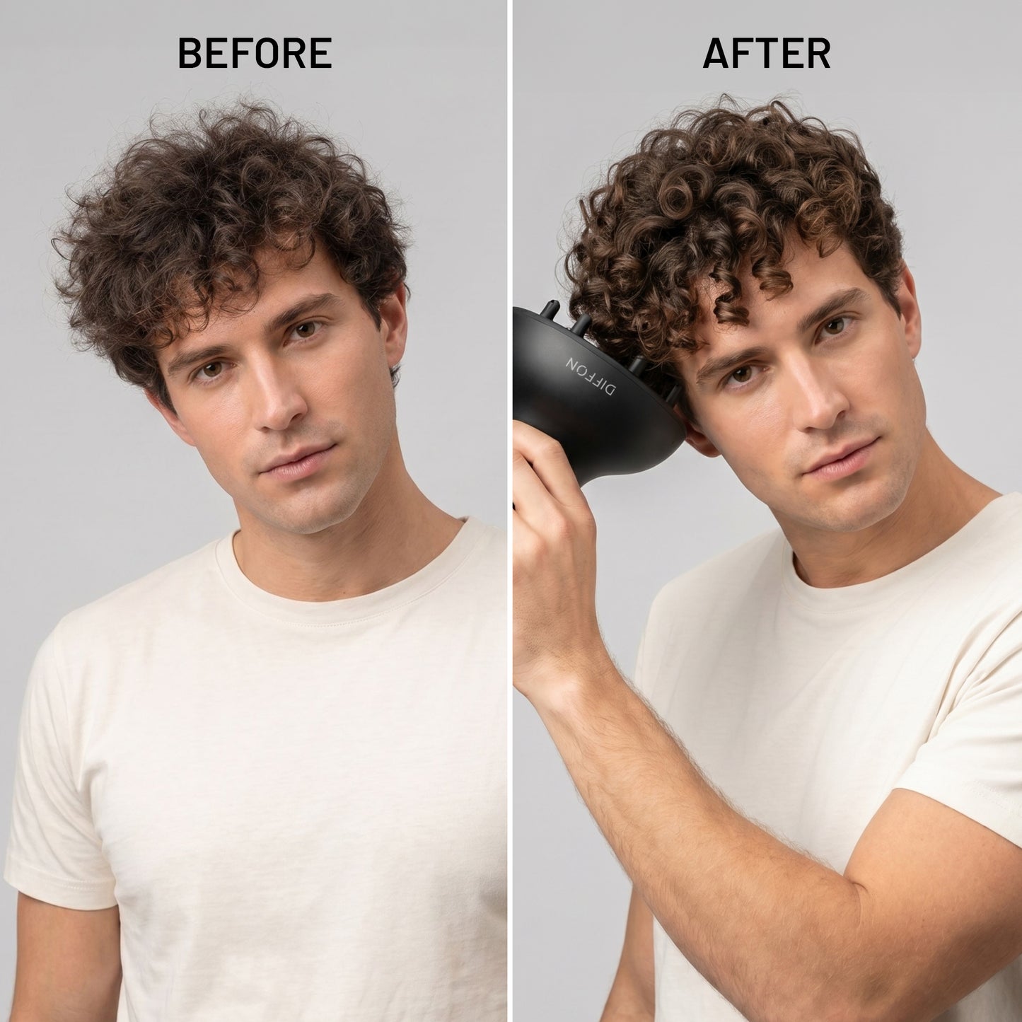 Diffusore per capelli ricci uomo Diffon ®