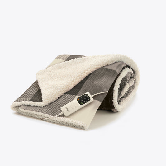 CaldoPlaid Adapto Tartan Gris 160x120 cm