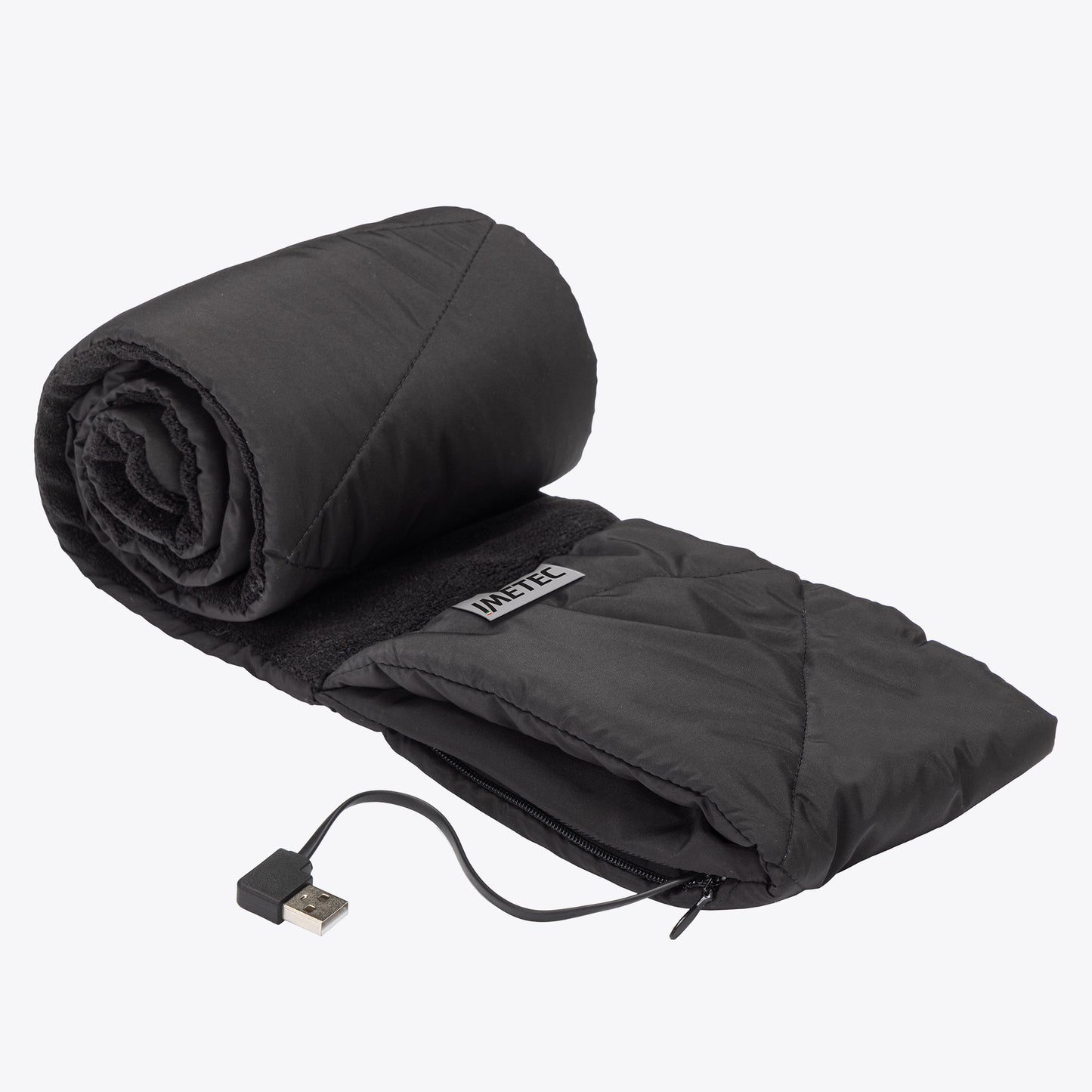 Kit Sciarpa Riscaldante Cordless Heat on the Go Puffer Scarf Nera e Power Bank Cellularline 5000
