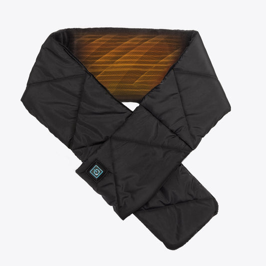 Sciarpa riscaldante Cordless Heat on the Go Puffer Scarf Nera