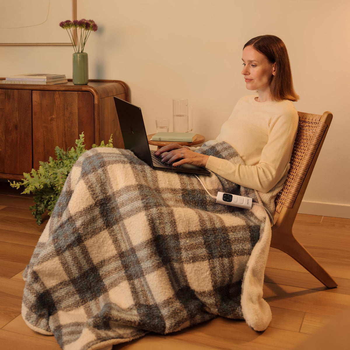 CaldoPlaid Active Bouclé cm 160x120
