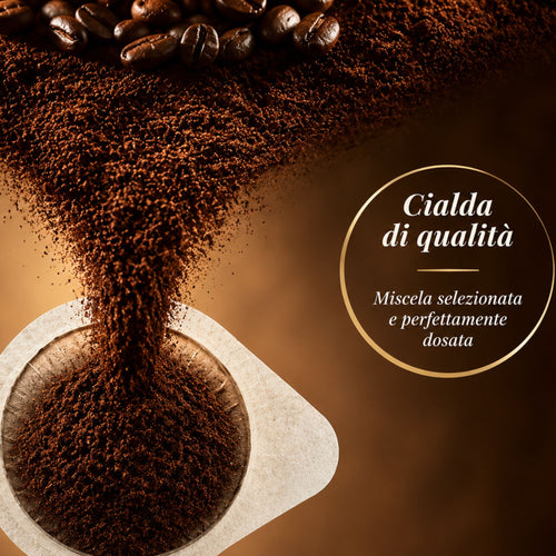 120 cialde caffè di pura Arabica. Miscela Intenso.